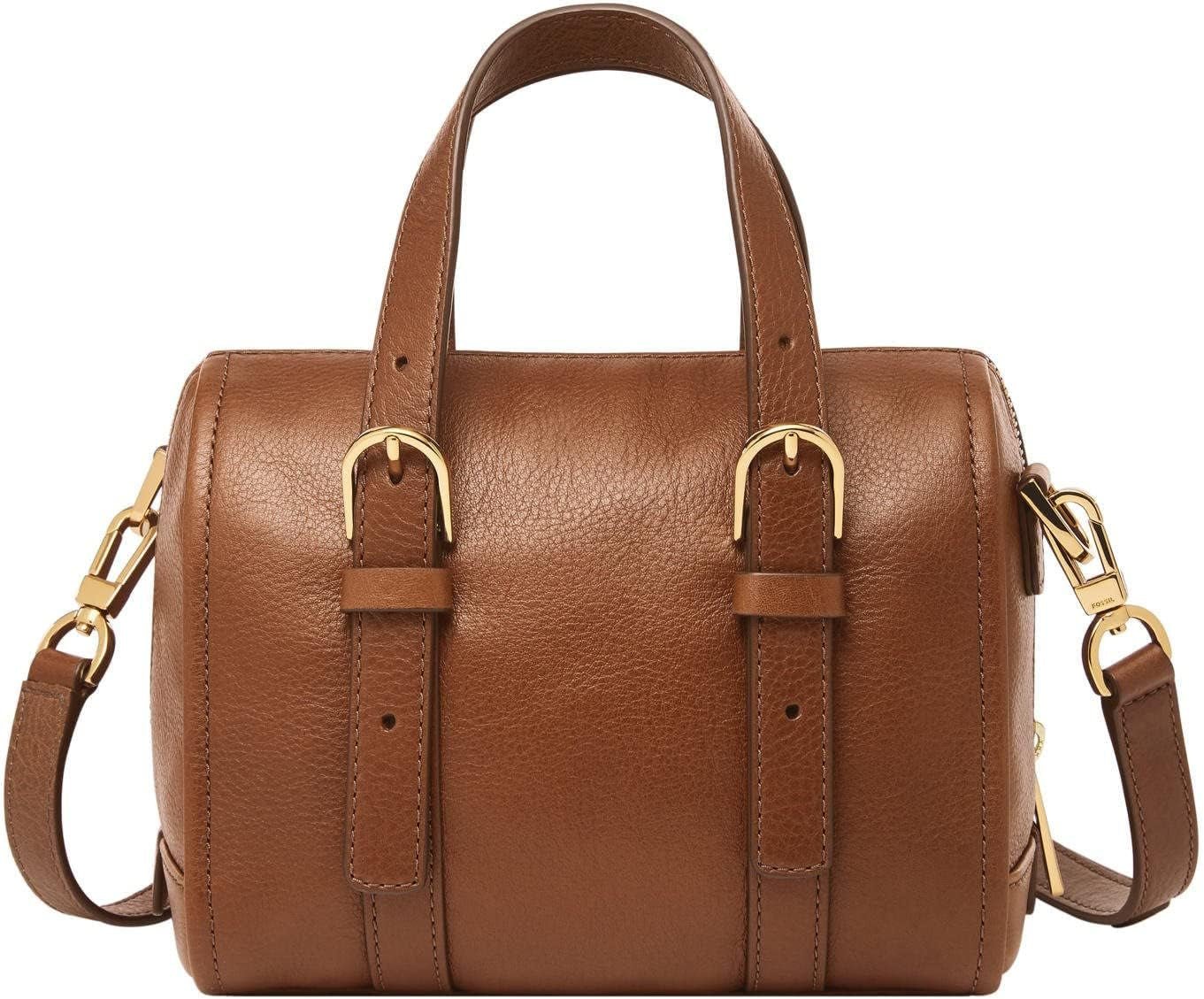 Fossil Carlie Mini Satchel de piel, bolso de mano para mujer, bolsos Mujer Naty Shop