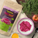 Pitahaya liofilizada: 100g de pitahaya deshidratada - 100% fruta, pleno sabor - fruta liofilizada, sin azúcares añadidos Productos deshidratados Mi tienda