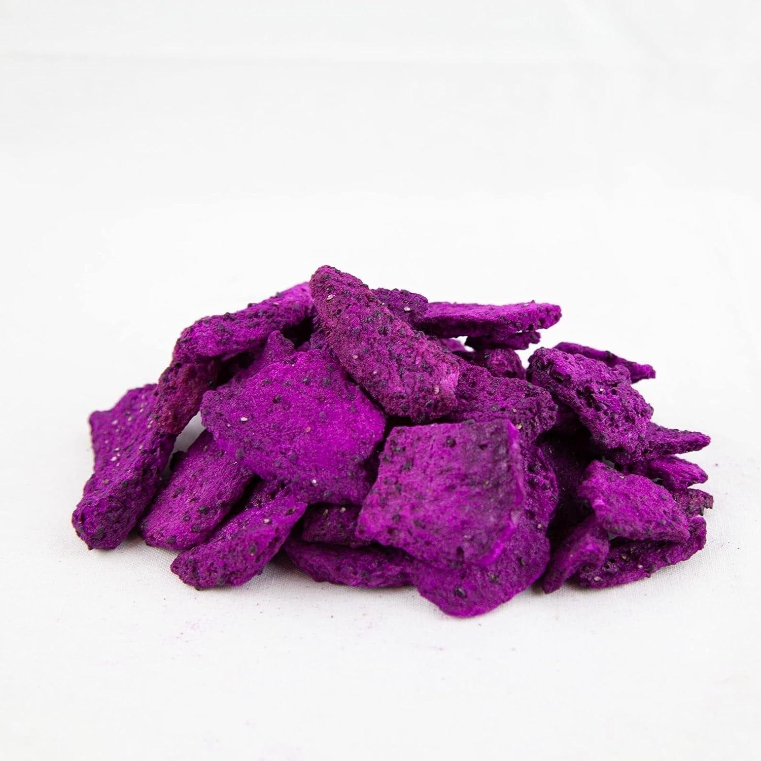 Pitaya liofilizada 50g - Pitahaya liofilizada - Fruta deshidratada liofilizada - Pitahaya seca en rodajas para repostería, decoración, snacks, muesli, postres Productos deshidratados Mi tienda