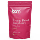 Fruta liofilizada BAM, 40 gramos, fruta natural, postres perfectos, rico sabor (fresa) Productos deshidratados Naty Shop Frambuesa
