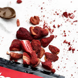 Fruta liofilizada BAM, 40 gramos, fruta natural, postres perfectos, rico sabor (fresa) Productos deshidratados Naty Shop