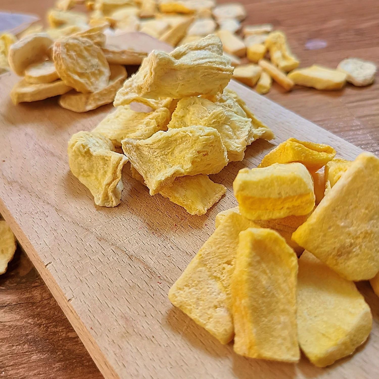 Frutas liofilizadas Mix de frutas tropicales | XL 350g Piña Liofilizada Mango Plátano Mix de frutas liofilizadas | Frutas liofilizadas Piña Plátano Mango Mix de frutos secos | ZingyZoo Productos deshidratados Naty Shop
