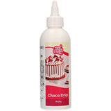 FunCakes Choco Drip Chocolate: Delicioso sabor, Fácil de usar, Perfecto para cakes de goteo, Sabor a chocolate goteo. Envase resellable 180 g. Pasta de Azúcar Naty Tienda Título Predeterminado