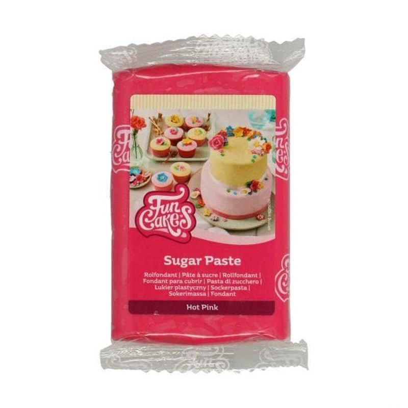 FunCakes Fondant Sabor Limón: Delicioso sabor, textura suave, fácil de untar, fondant enrollado, perfecto para tartas, cupcakes y galletas. Halal, kosher y sin gluten. 250 g (paquete de 3) pasta de azúcar Naty Shop