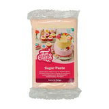 FunCakes Fondant Natural Enrollado Beige: Fácil de Usar, Suave, Flexible, Blando y Flexible, Perfecto para Decorar Tartas, Halal, Kosher y Sin Gluten, 250g Naty Shop Pasta de Azúcar Default Title