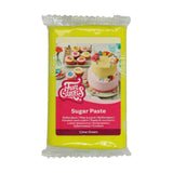 FunCakes Fondant enrollado verde lima: Fácil de usar, liso, flexible, suave y maleable, perfecto para decorar tartas, halal, kosher y sin gluten, 250g Naty Shop Pasta de azúcar Default Title