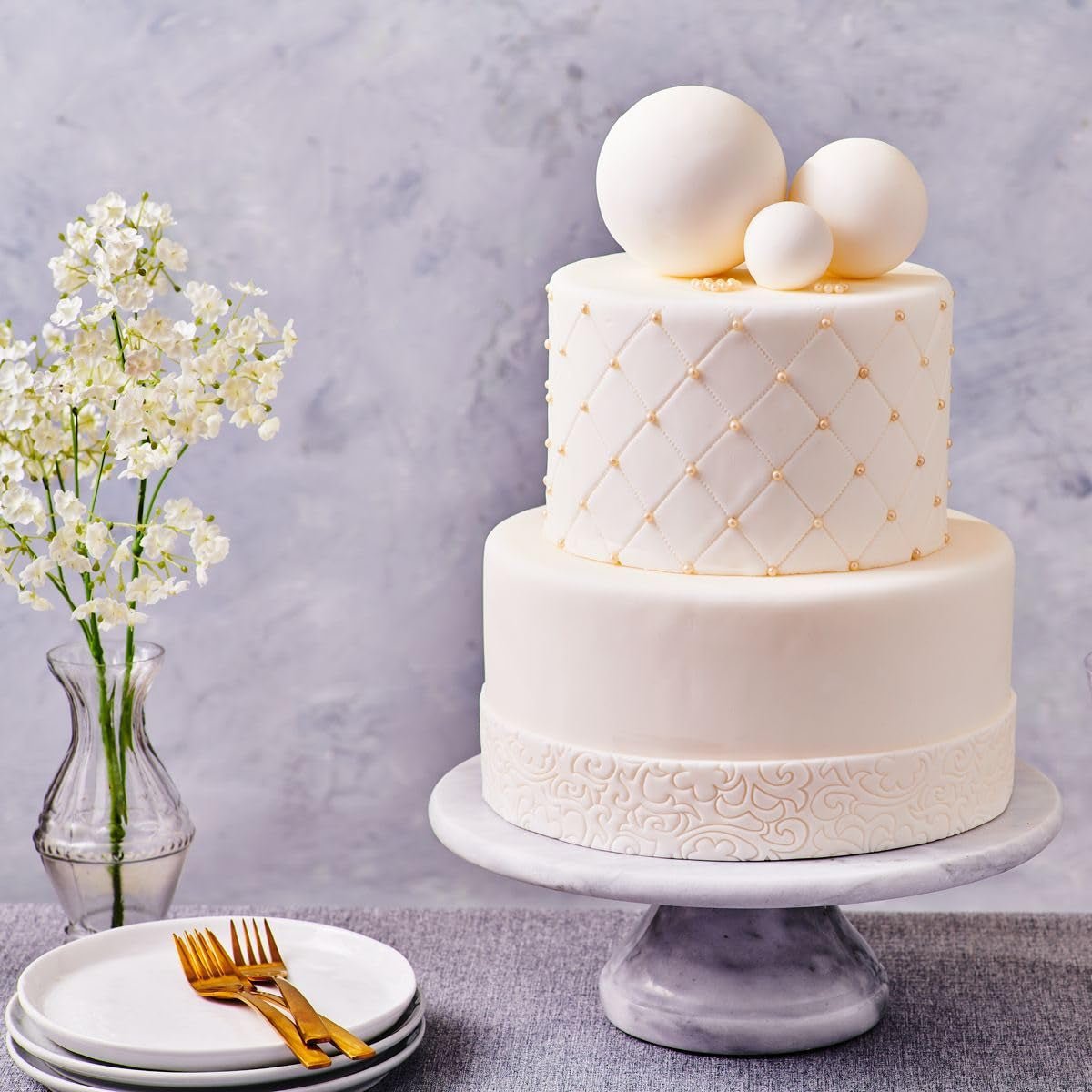 FunCakes Pasta glaseada 500g blanca Pasta de azúcar Naty Shop