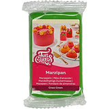 FunCakes Pasta de Azúcar de Almendras (Mazapán Holandés) Verde Hierba: Fácil de usar y suave, perfecta para decorar tartas, halal, kosher y sin gluten, 250g (Pack de 2) Naty Shop Pasta de Azúcar Verde Hierba 250G (1 Pack)