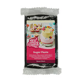 FunCakes Fondant Cuervo Laminado Negro: Fácil de Usar, Suave, Flexible, Blando y Flexible, Perfecto para Decorar Tartas, Halal, Kosher y Sin Gluten, 250g Naty Shop Pasta de Azúcar Default Title