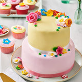 FunCakes roll fondant Botanical Green: Fácil de usar, liso, flexible, suave y maleable, perfecto para decorar tartas, halal, kosher y sin gluten, 250g Naty Shop Sugarpaste