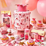 FunCakes Rollo Fondant Hot Pink: Fácil de usar, liso, flexible, suave y maleable, perfecto para decorar tartas. Sin gluten. 1 kg de pasta de azúcar Naty Shop