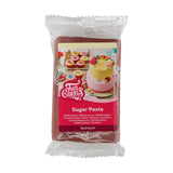 FunCakes roll fondant Tierra Roja, fácil de usar, liso, flexible, suave y flexible, perfecto para decorar tartas, halal, kosher y sin gluten, paquete de 250g 1 Naty Shop Default Title Pasta de Azúcar