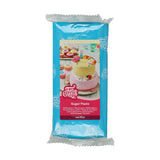 FunCakes Fondant Laminado Azul Mar: Fácil de usar, liso, flexible, suave y maleable, perfecto para decorar tartas, halal, kosher y sin gluten. 1 kg de pasta de azúcar Naty Shop Default Title