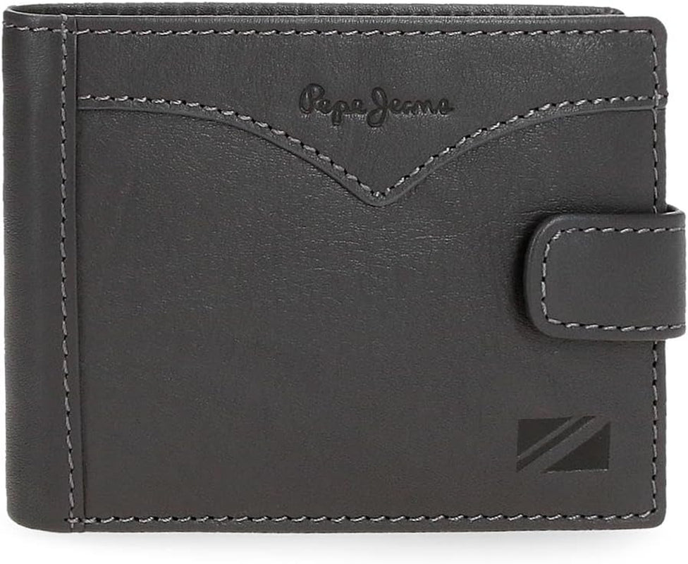 Pepe Jeans Jacket Cartera Click Horizontal Talla Única Cartera Hombre Naty Shop Gris