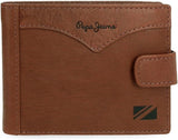 Cartera Pepe Jeans Jacket Horizontal Click Talla Única Hombre Naty Shop Cartera Marrón