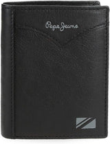 Pepe Jeans Cartera Vertical Jacket con Monedero, Cartera Hombre Talla Única Naty Shop Negro