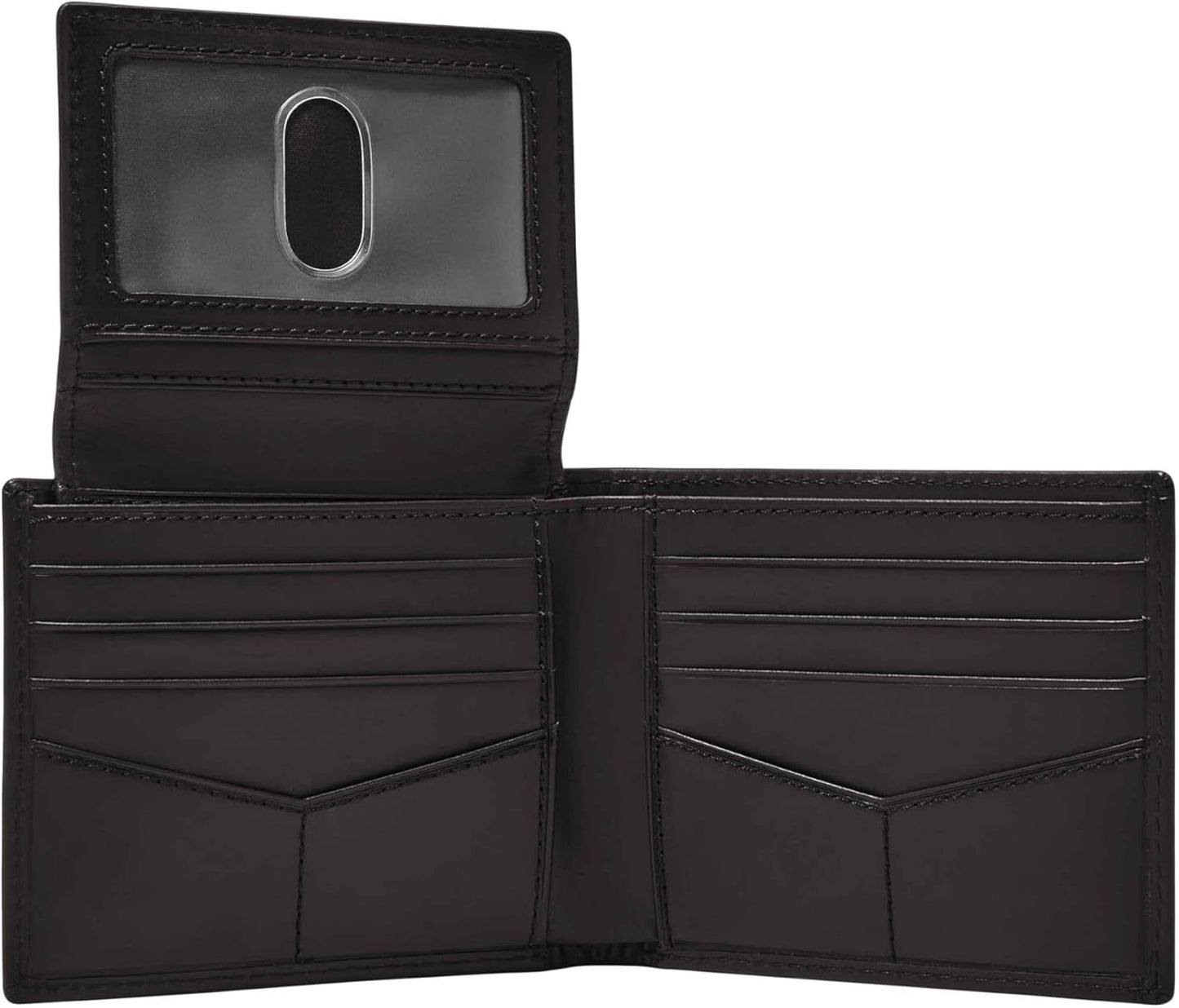Fossil Derrick Porta pasaporte plegable de cuero con bloqueo RFID para hombre con tarjetero desmontable Cartera para hombre Naty Shop