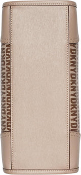 DKNY Bolso Tote Satchell Casual para Mujer, Chino/Toffee Bolsos para Mujer Naty Shop