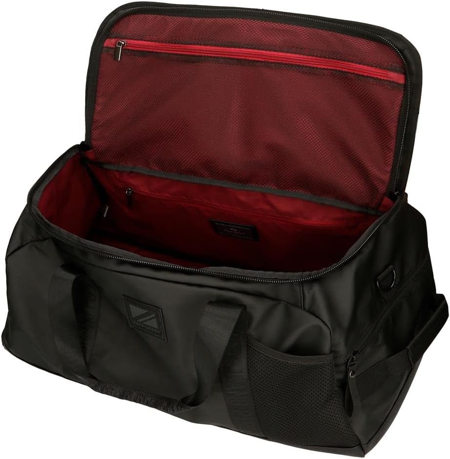 Bolsa de viaje Pepe Jeans Hoxton, negro, 56 x 32 x 25,5 cm, poliéster y PU, multicolor (multicolor), única, bolsa de viaje Equipaje y material de viaje Naty Shop