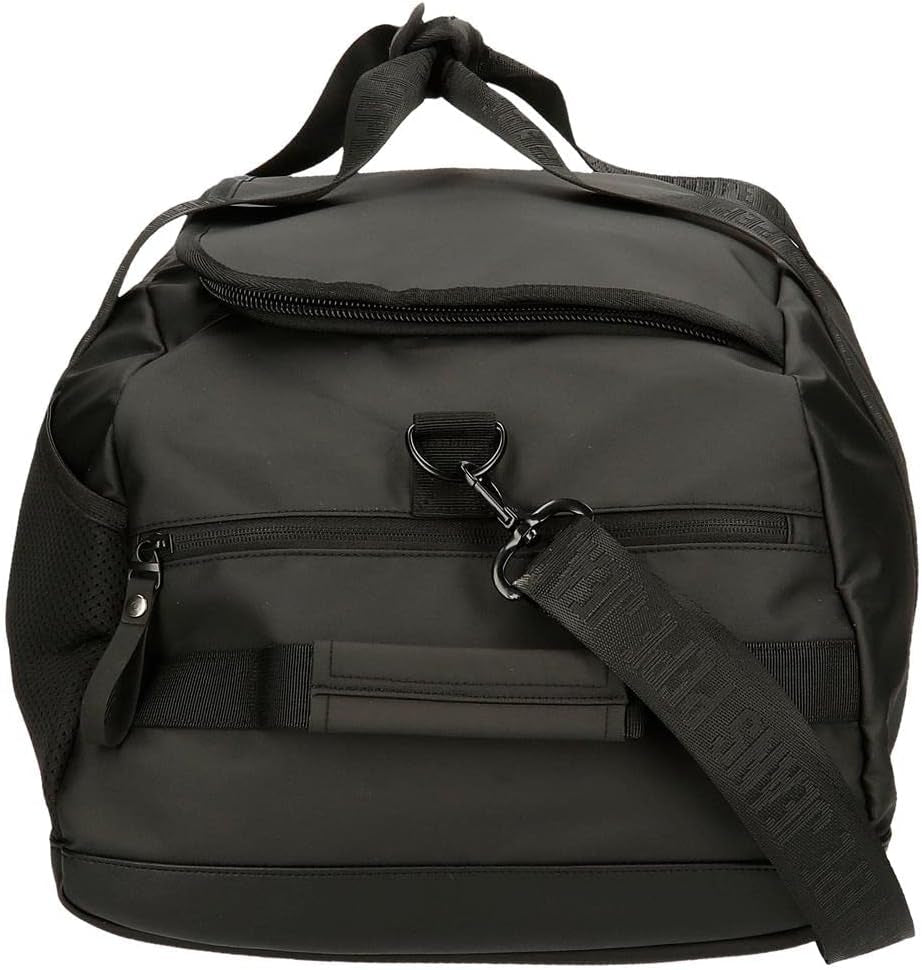 Bolsa de viaje Pepe Jeans Hoxton, negro, 56 x 32 x 25,5 cm, poliéster y PU, multicolor (multicolor), única, bolsa de viaje Equipaje y material de viaje Naty Shop