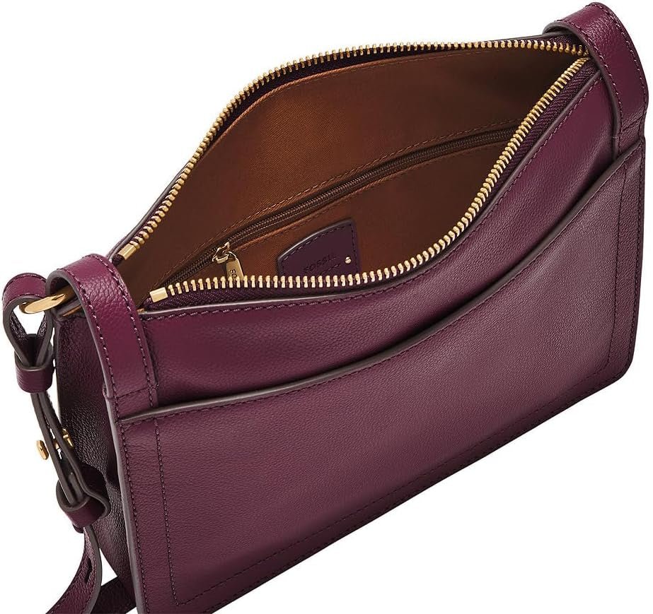 Fossil Bolso Crossover Taryn Mujer, Morado Bolsos Mujer Naty Shop
