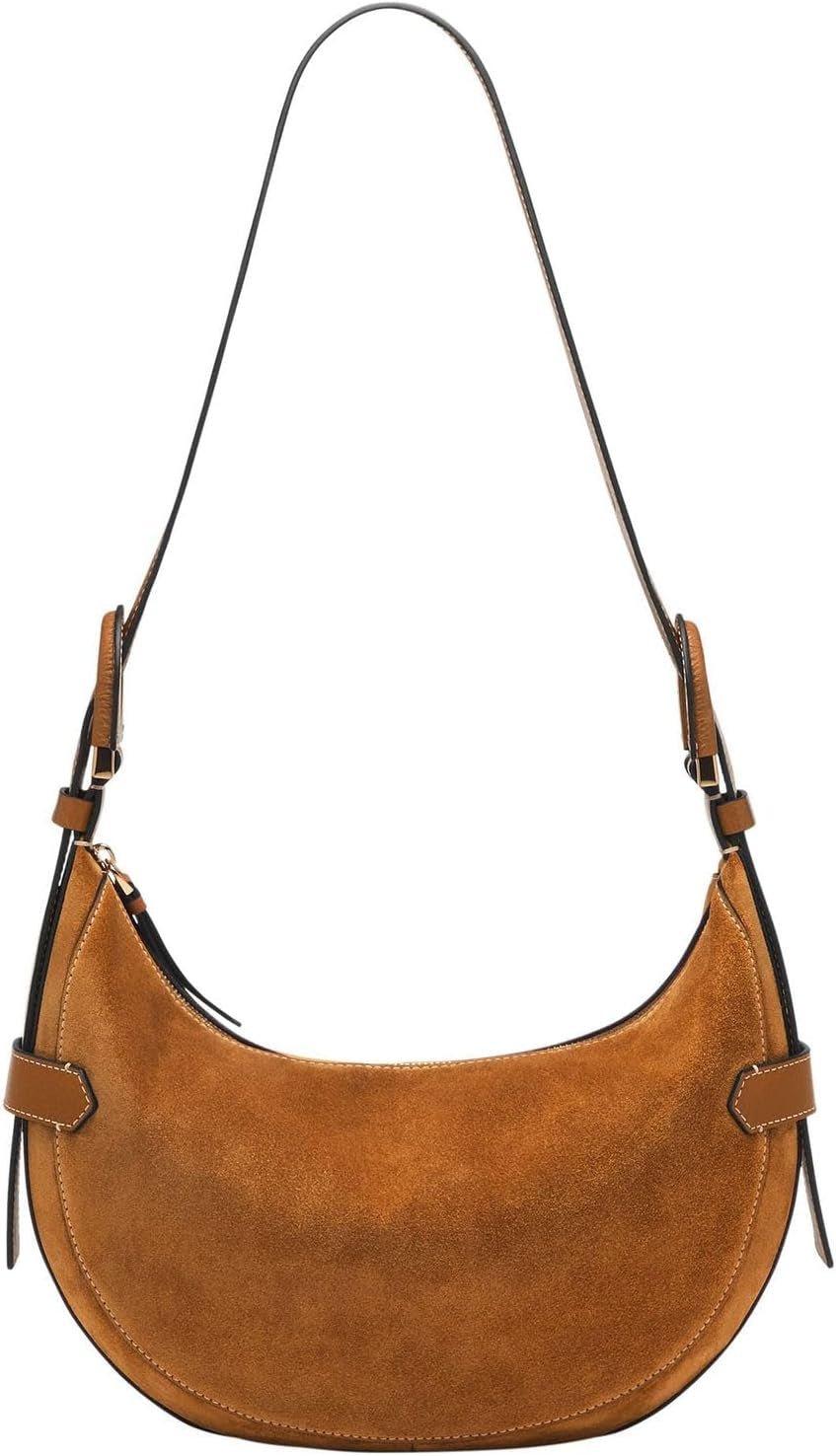 Fossil Bolso de mujer Harwell, Hobo de piel de vacuno italiana, largo: 30,5 cm, ancho: 8,9 cm, alto: 20,3 cm, ZB1919216 Bolsos de mujer Naty Shop Título predeterminado
