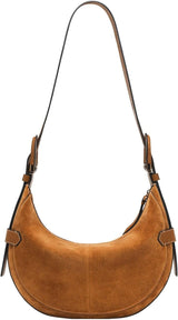 Fossil Bolso de Mujer Harwell, Piel de Vacuno Hobo Italiana, Largo: 30,5 cm, Ancho: 8,9 cm, Alto: 20,3 cm, ZB1919216 Bolsos de Mujer Naty Shop