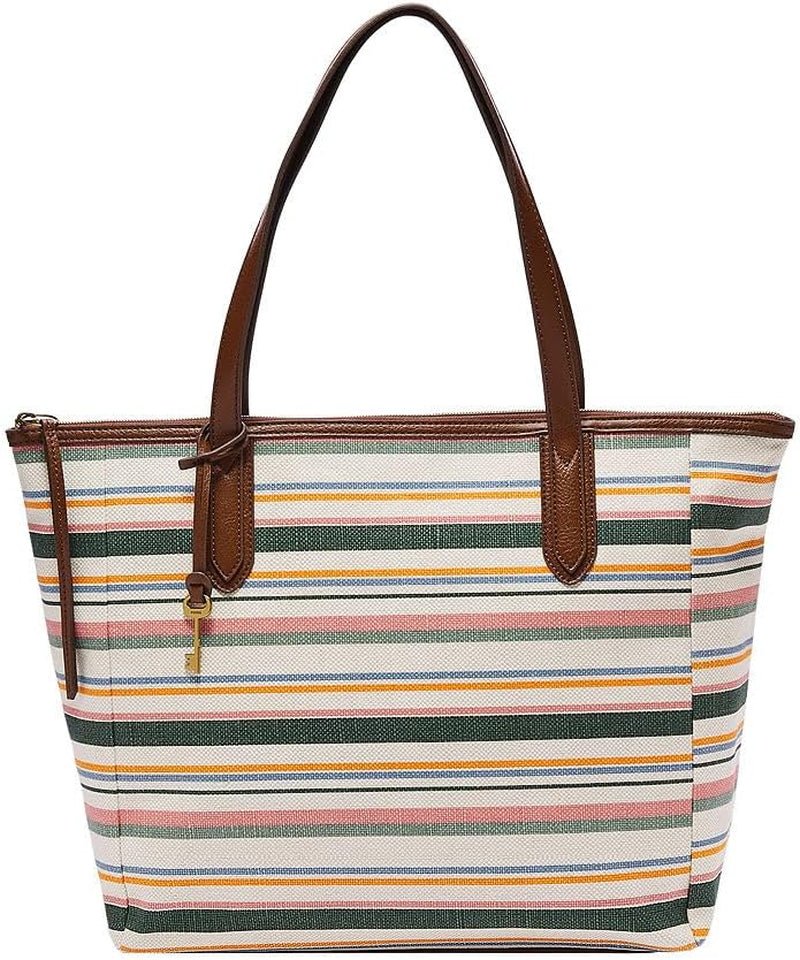 Fossil Williamson Bolso Mujer Bolsos Mujer Naty Shop Marrón y Rayas
