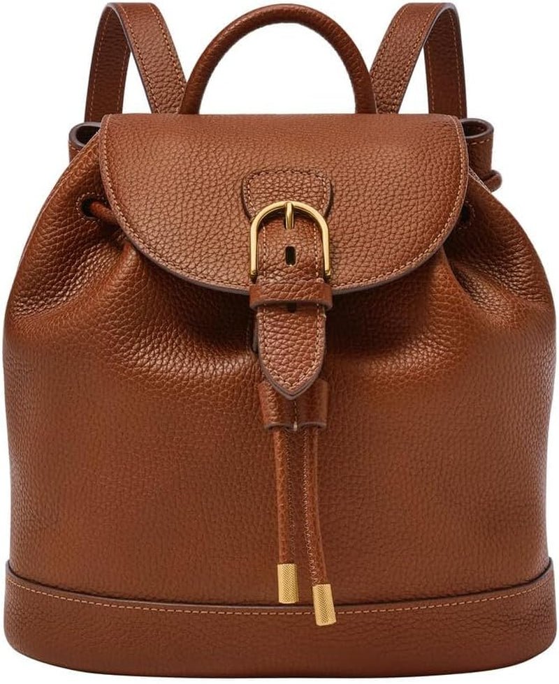 Fossil Bolso Everleigh de Piel o Algodón para Mujer Bolsos Mujer Naty Shop Café Marrón