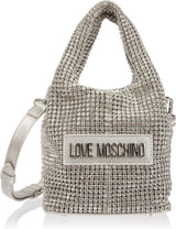 Love Moschino Bolso Mujer Jc4044pp1h, 26X14X14 Bolsos Mujer Naty Shop Argento