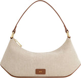 Bolso De Hombro Mujer JW PEI Lily Bags Mujer Naty Shop Lona marrón