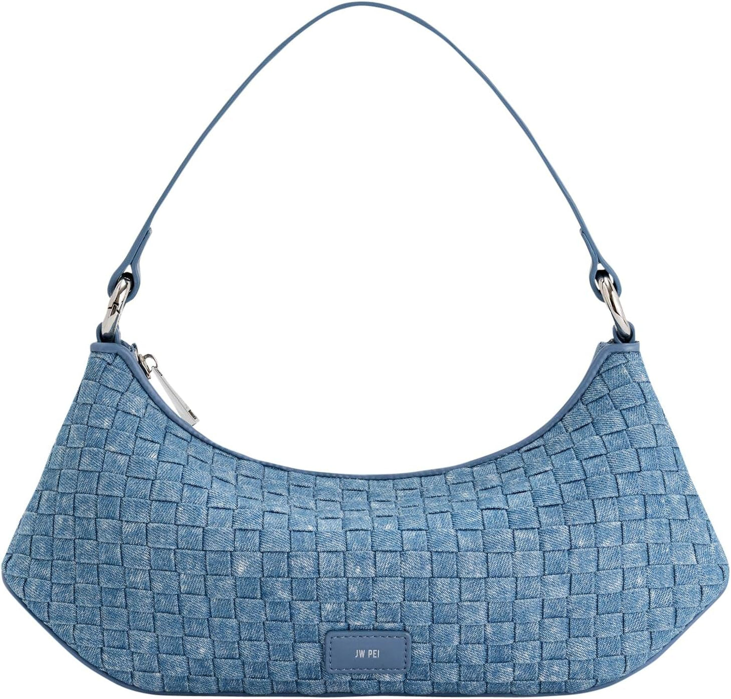 Bolso Bandolera Mujer JW PEI Lily Bags Mujer Naty Shop Tejido denim azul