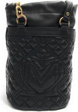 Love Moschino Bolso de hombro de mujer, Negro Naty Shop Bolsos Mujer