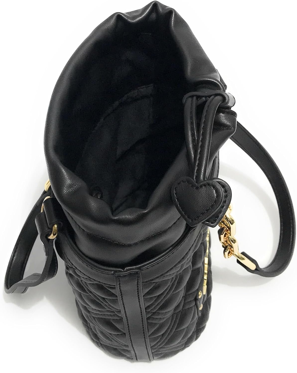 Love Moschino Bolso de hombro de mujer, Negro Naty Shop Bolsos Mujer