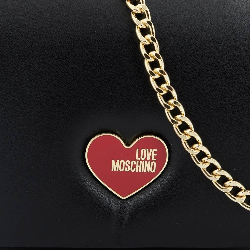 Love Moschino Bolso de hombro de mujer, Negro Naty Shop Bolsos Mujer