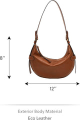 Bolso Mujer Fossil - Harwell Eco Leather Hobo, ZB1847200 - 30,5 cm L x 8,9 cm W x 20,3 cm H Bolsos Mujer Naty Shop