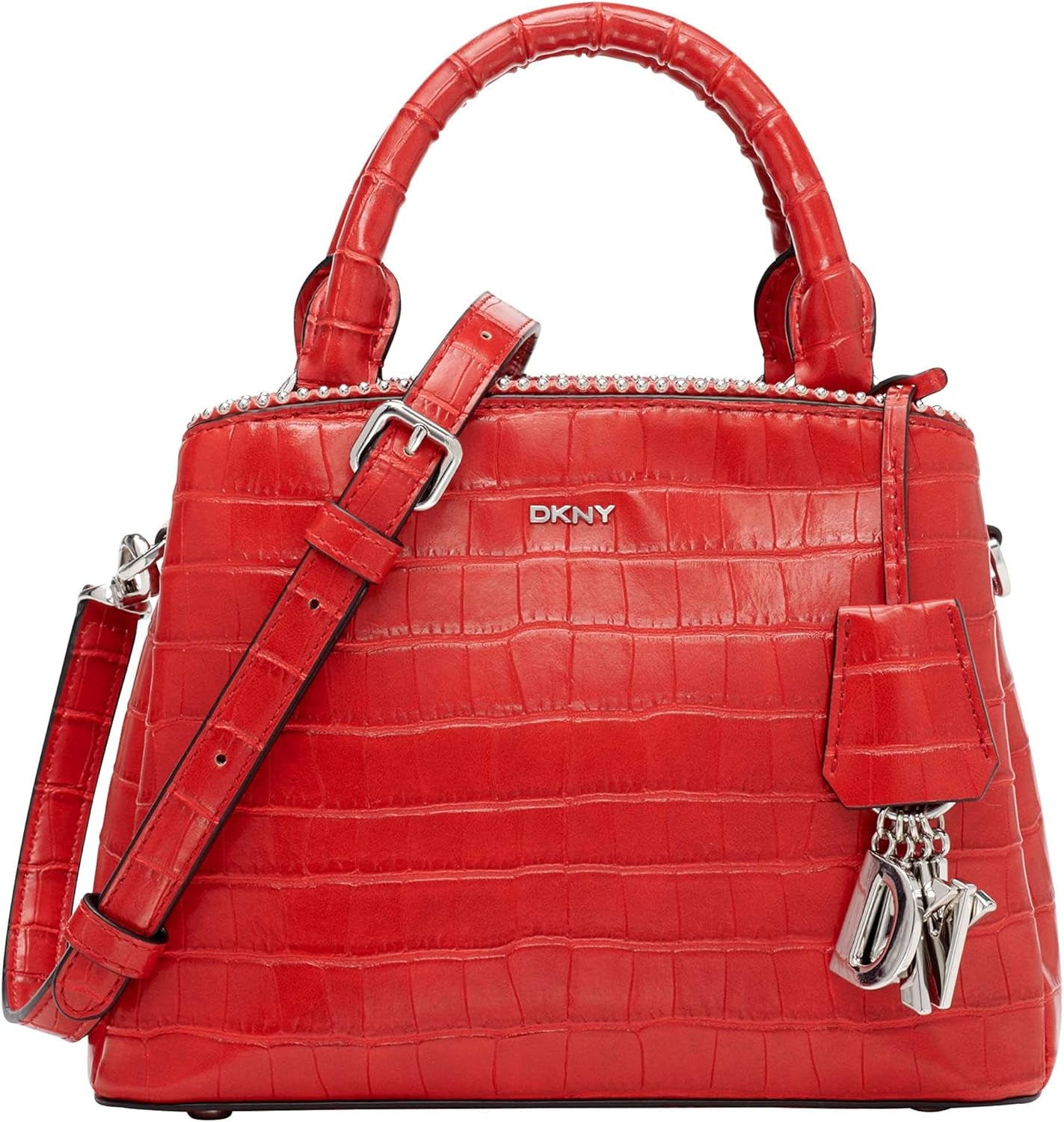 DKNY Bolso Mujer Paige Sm Bolsos Satchel Mujer Naty Shop Rojo Claro