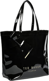 Ted Baker Nicon Vinyl Bow Bag Bolsos Mujer Naty Shop Negro