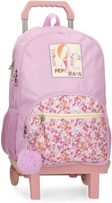 Bolso Sandra de Pepe Jeans, el tamaño perfecto para mochila, maletín o bolso de mano, de Joumma Bags Mochilas y carteras premium Naty Shop Mochila 45 + Trolley