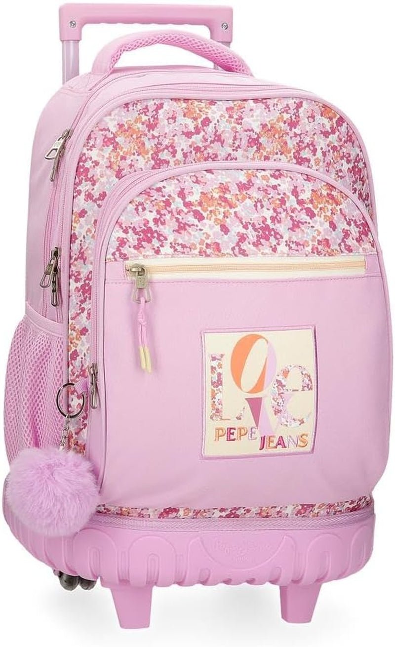 Bolso Sandra de Pepe Jeans, el tamaño perfecto para mochila, maletín o bolso de mano, de Joumma Bags Mochilas y carteras premium Naty Shop Rucksack Mit Rädern