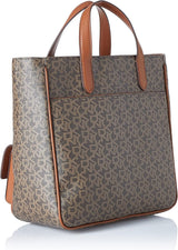 DKNY Bolso Tote Zyon Messenger Mujer, Moca/Caramelo, Talla Única Bolsos Mujer Naty Shop