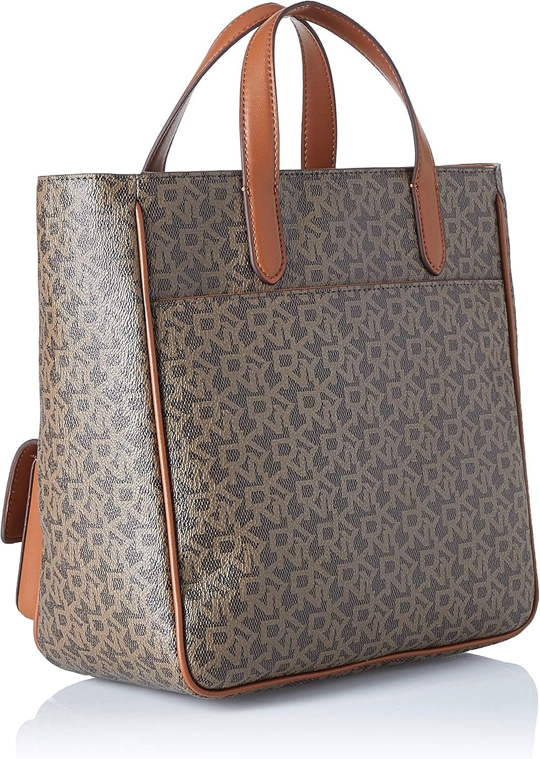 DKNY Bolso Tote Zyon Messenger Mujer, Moca/Caramelo, Talla Única Bolsos Mujer Naty Shop