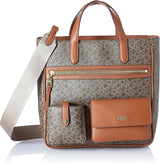 DKNY Bolso Tote Zyon Messenger para Mujer, Moca/Caramelo, Talla Única Bolsos Mujer Naty Shop Default Title