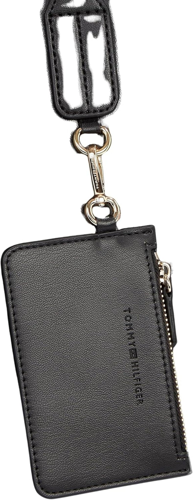 Bolso Tote Tommy Hilfiger Distinct Con Cremallera Para Mujer, Negro (Black), Tamaño Completo Naty Shop Bolsos Mujer