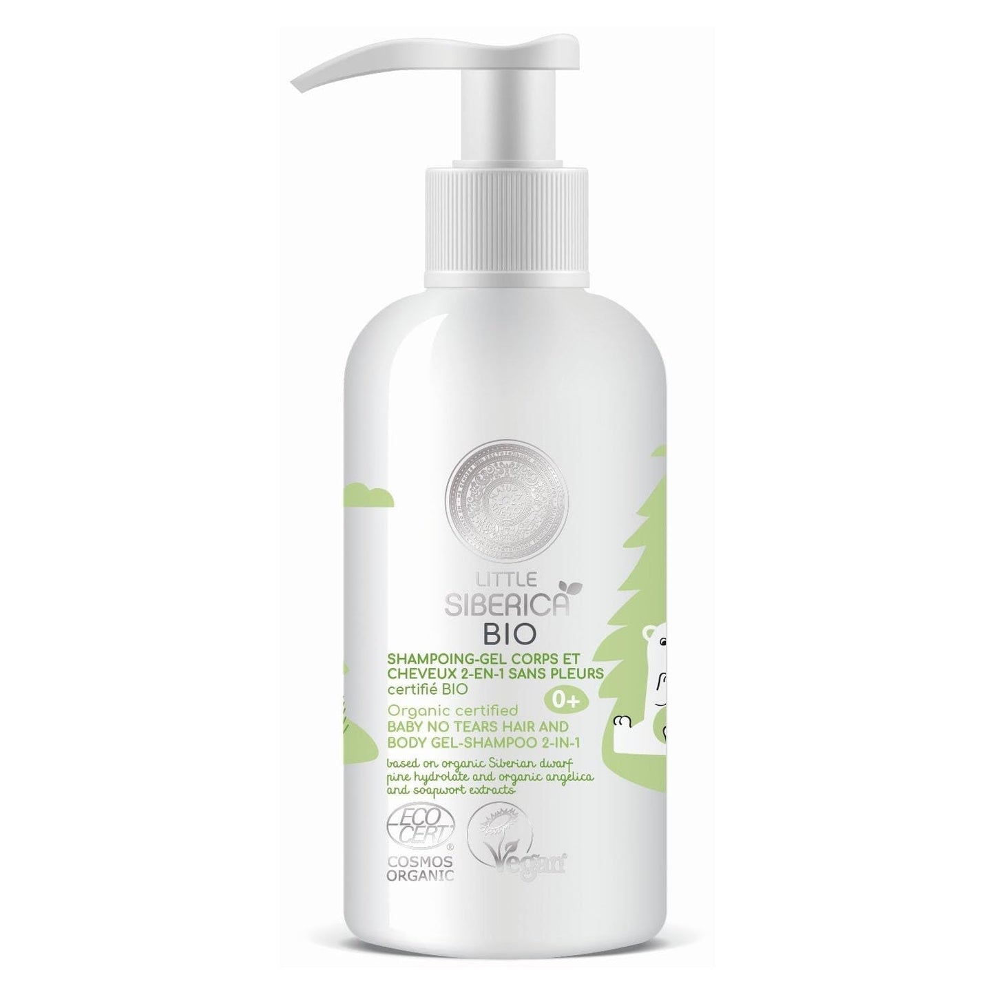 Gel de ducha - Champú inodoro Corps et Cheveux certifié BIO 250 ml Infantil - Baño y cuidado Naty Shop Default title