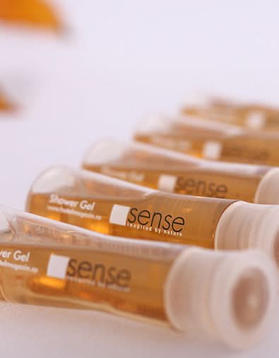 Gel de ducha hotel Sense botella – 25ml Naty Shop Cosmética Hotelera