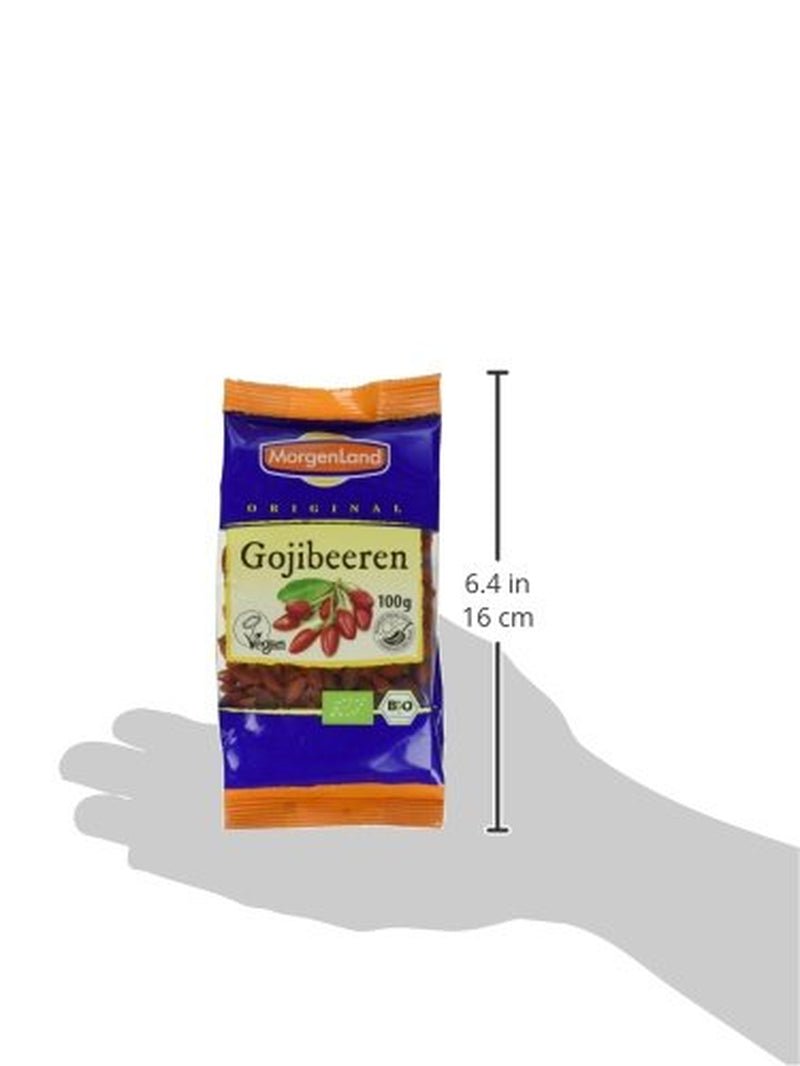 Bayas de Goji 100g frutos secos ecológicos, 1 paquete (1 x 100g) Productos deshidratados Mi tienda