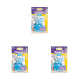 Günthart BackDecor Pasta de Azúcar Azul 250 g 100% Vegano Sin Aceite de Palma Resistente al desgarro para cubrir tartas y pasteles Apto para modelar Pack de 3 (1 x 250 g) Naty Shop Pasta de Azúcar Azul 250 G (Pack de 3)