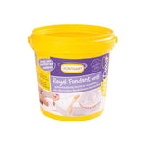 Günthart BackDecor 800g fondant blanco Mesa decorativa blanca para recubrir, glasear tartas o modelar, sin aceite de palma, lista para usar y fácil de trabajar Pasta de azúcar Naty Shop Default Title