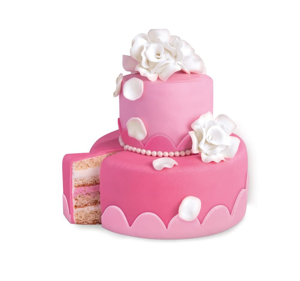 Günthart BackDecor fondant rosa | calidad superior | listo para usar | sin aceite de palma | resistente al desgarro | para recubrir tartas y pasteles | adecuado para modelar | pack de 2 (1 x 250 g) de pasta de azúcar Naty Shop